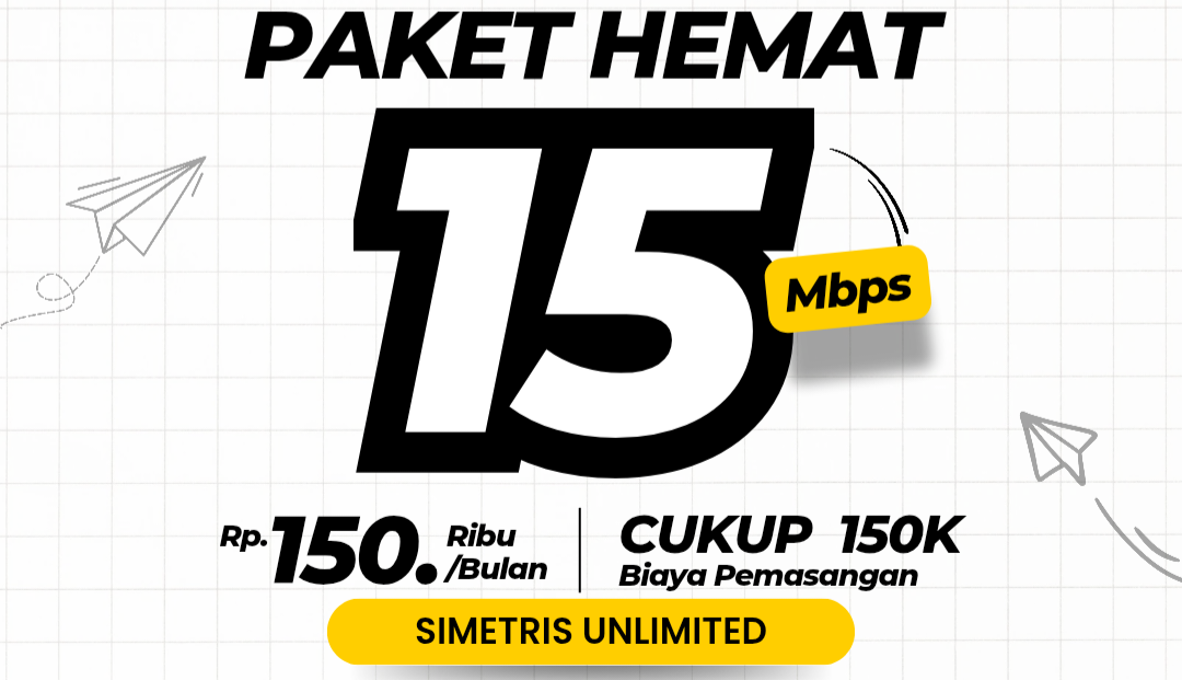 PAKET HEMAT 15 MBPS